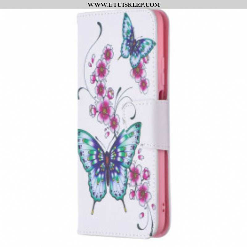 Etui Folio do Poco M3 Cudowne Motyle